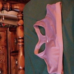 NWT Nike Swoosh Bra medium support padded racerback sports bra purple XL